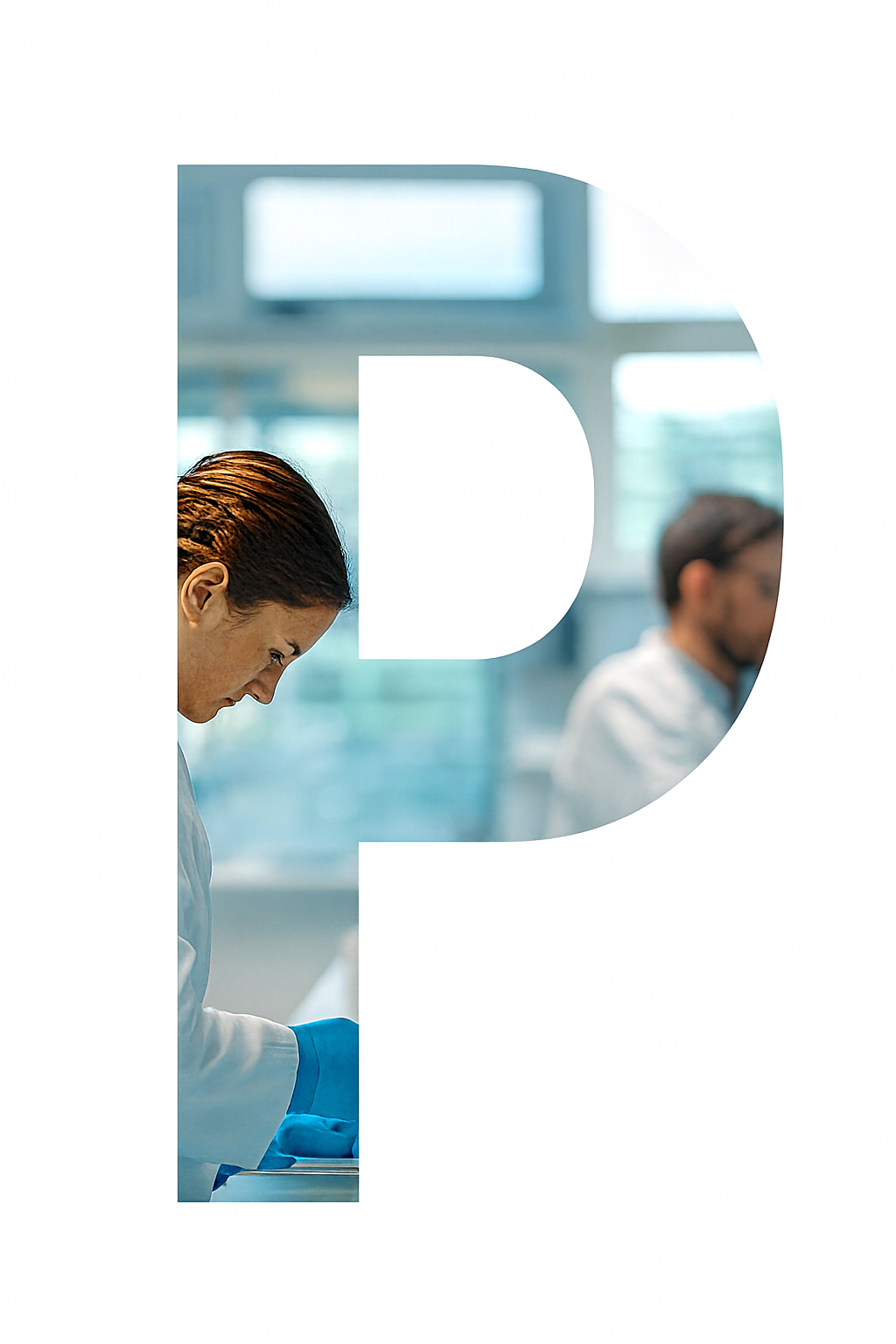 Logo P Phangenix Blanc